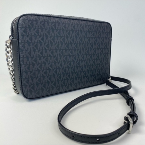 MICHAEL KORS Jet Set Large Printed Logo Crossbody Bag NWT - Picture 6 of 13